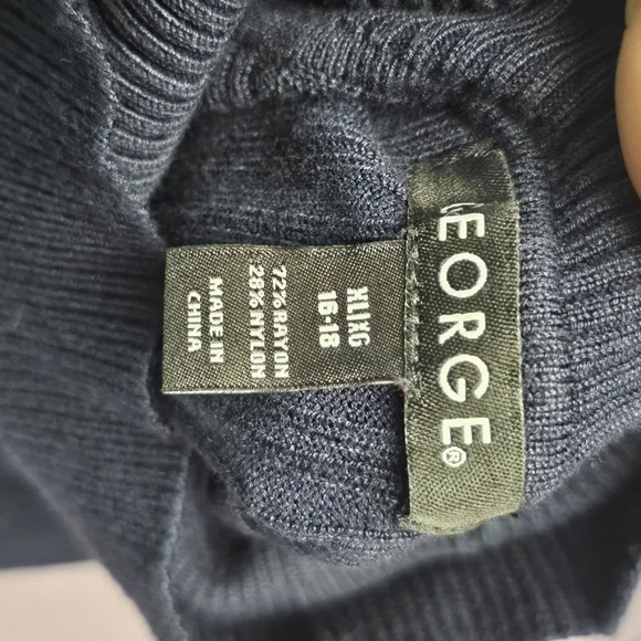 George Turtleneck Sweater sz XL 16/18 - Picture 6 of 6